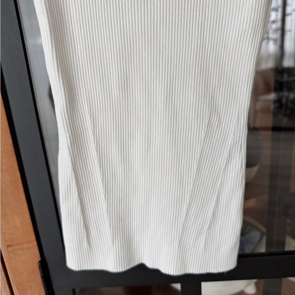 Zimmermann lovestruck ribbed knit tank top scoop neckline neutral capsule basic - Picture 8 of 10